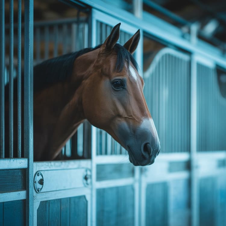 Nachtruhe gestört? Wenn Pferde nachts schwer atmen