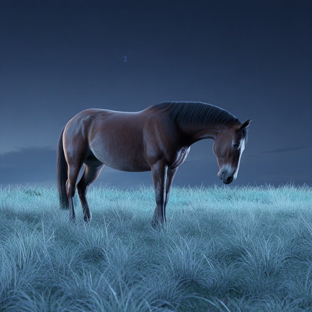 Cover Bild für Post: Warum hustet mein Pferd nur nachts? Ursachen, Hintergründe und Lösungen